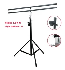 13ft Hand Square Tube 2 Stage Bracket Lighting Crank Stand Light Trussing Stands