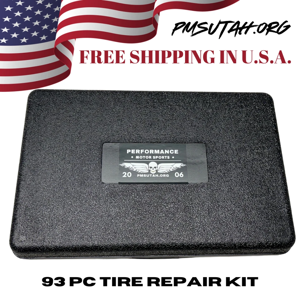 93 шт комплект инструментов для ремонта шин квадроцикла вездехода SXS патч-вилка штока клапана Trail Suzuki - Изображение 4 из 4