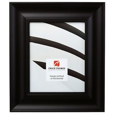 Craig Frames Impression Ornate, 2.75" Traditional Black Picture Frame