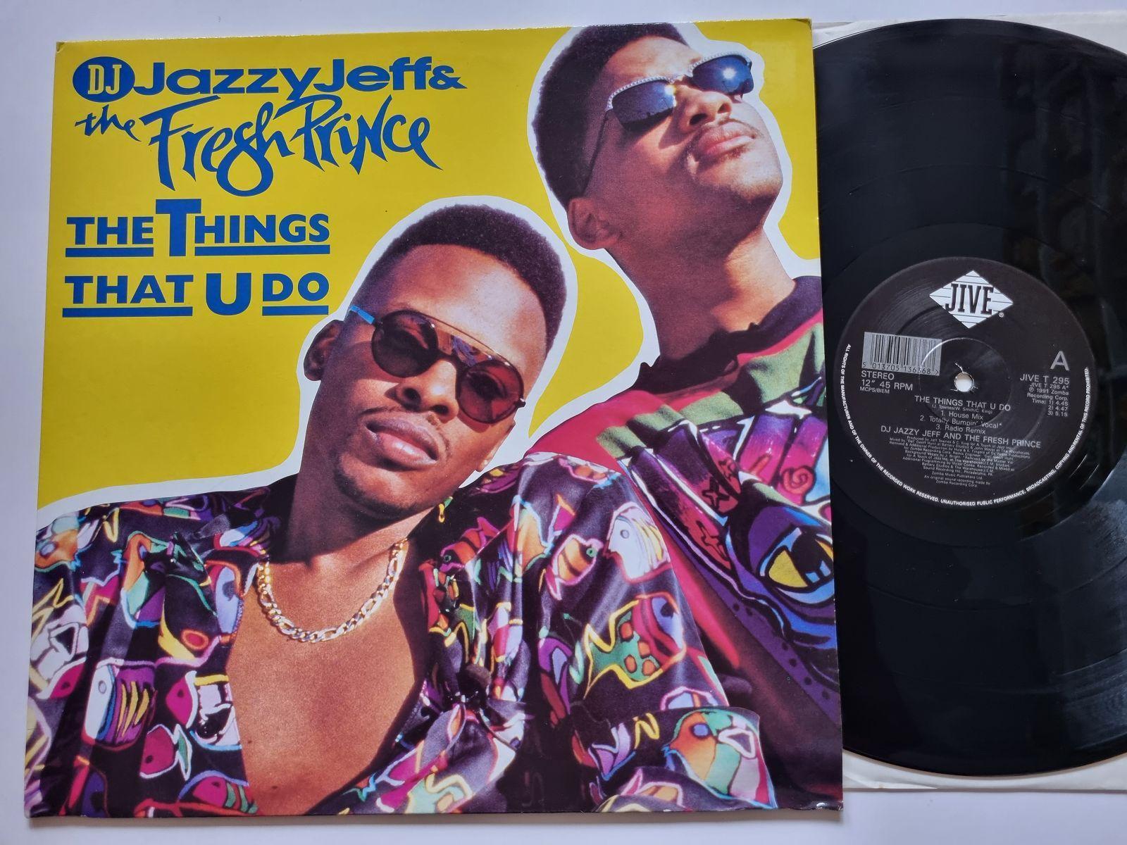 DJ Jazzy Jeff & The Fresh Prince - The Things That U Do 12'' Vinyl Maxi UK