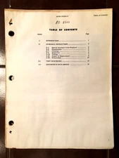 Lear-Romec RD-8500 Series Water Injection Pump Overhaul Manual