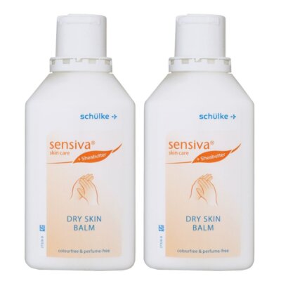 Schülke sensiva dry skin balm 2 x 500 ml pflege balsam für anspruchsvolle und tr