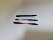 3 Piece Stylus Set for The Original Nintendo DS, NTR-001 Red/Blue/Silver V34