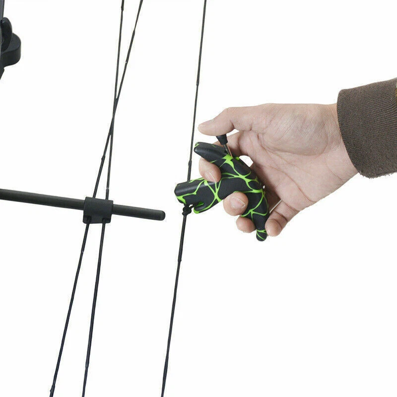 For Recurve/Compound Bow Shoo Archery Release Aid Hard Thumb Release Trigger  - Image 4 of 4