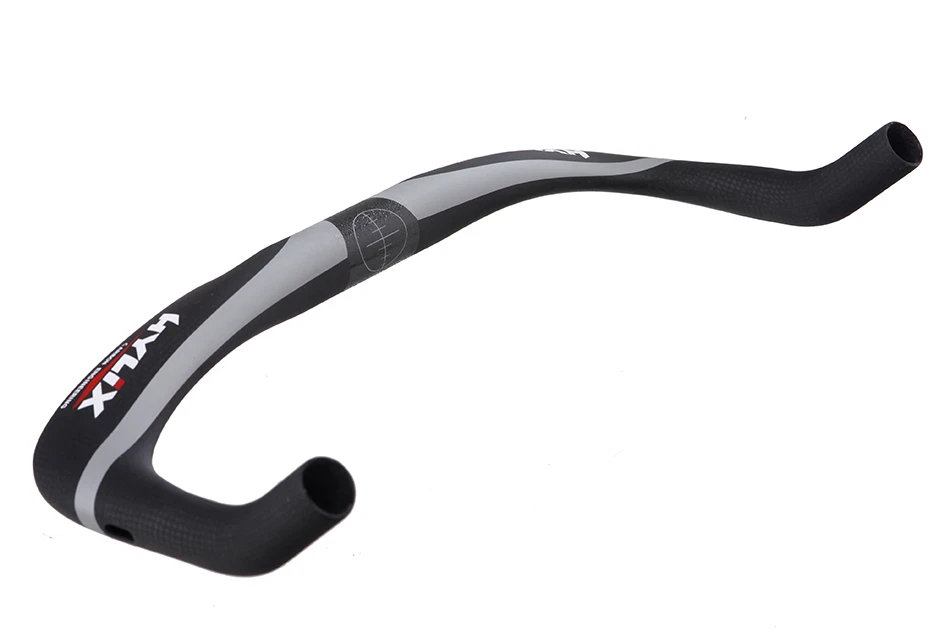 HYLIX Carbon BULLHORN TT Handlebar Time Trail Triathlon Fixed Gear Fixie 155g