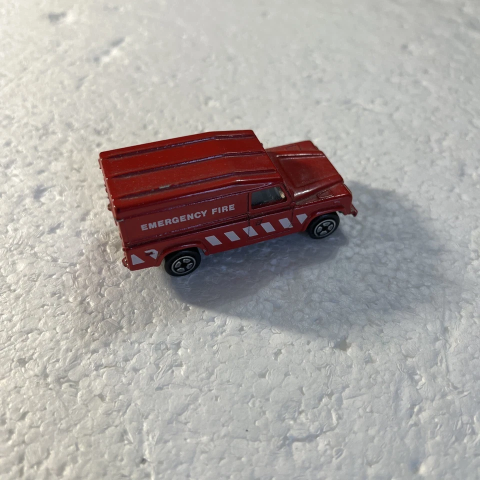 Corgi Land Rover Emergency Fire Red Used Loose - Image 3 of 4