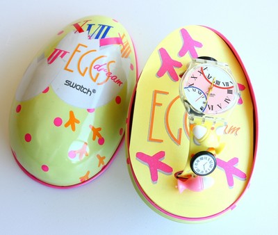 Swatch 'Eggs dream', 'Stripp', 'Happy pig', 1994-1998 - Collectioneurs