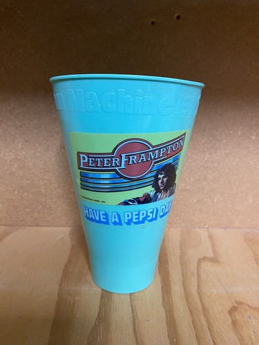 Peter Frampton Pepsi Scream Machine Cup VTG Rare!!