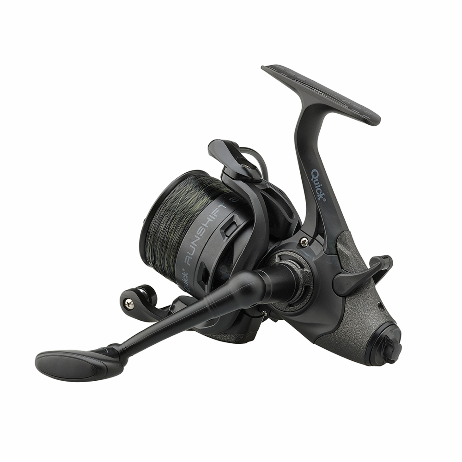 Runshift Fishing Reel 3L 4000 FS IGSP Dam Quick Including Camo Line