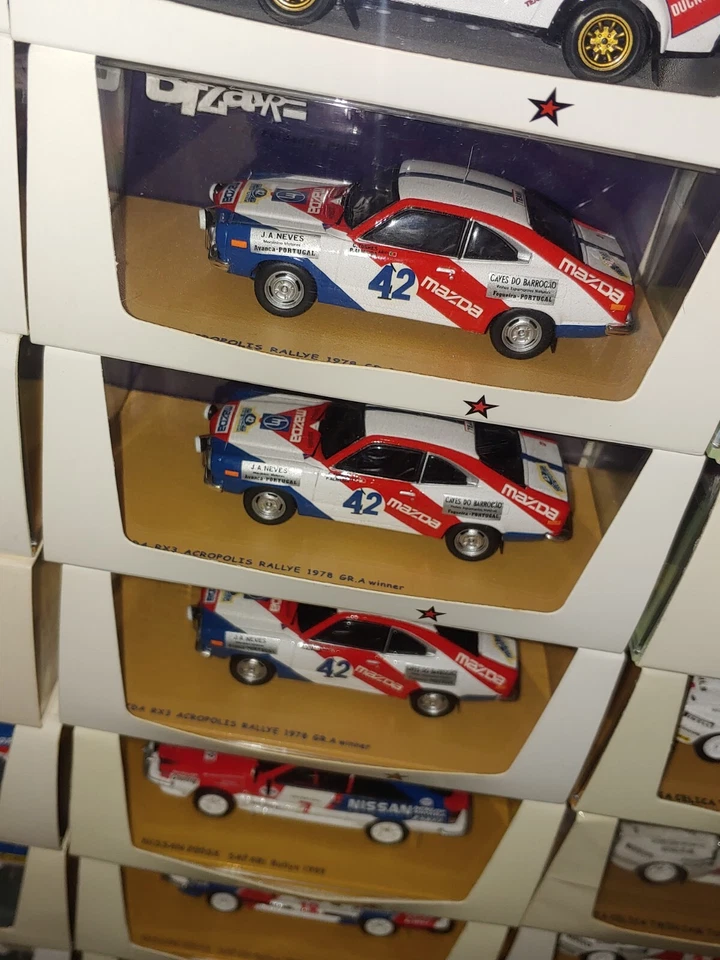 1:43 Bizarre BZ481 Mazda RX3 Gr.A TORRES - Rallye Acropolis 1978 - Limited - Immagine 4 di 4