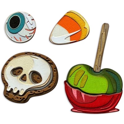 Tim Holtz ''COLORIZE: TRICK OR TREAT'' Sizzix Thinlits Dies Halloween MSRP $37