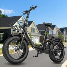 Hikeep Electric Bicycle 16 inch tire E-Bike 48V 13AH 500W Folding bike for Adult