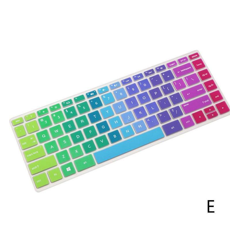 Rainbow Keyboard Cover Skin Case Protector For Hp Laptop 14I