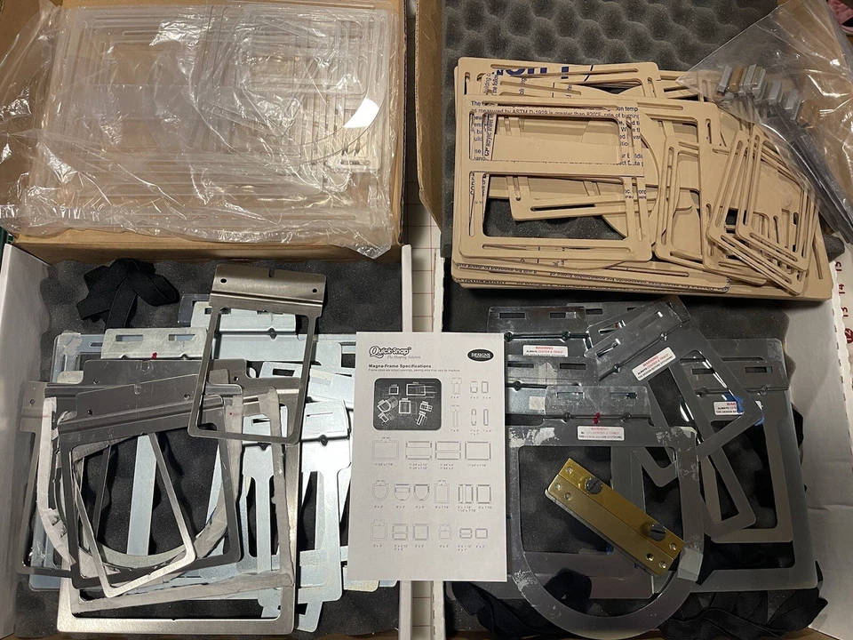 2 Set Quick-Snap The Hooping Solution Janome MB4 S Melco EP4 Single Attachment - Image 2 of 4