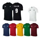 Mens Short Sleeve Football T Shirt Jerseys Top Sports T Shirts Gym