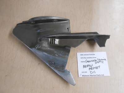 382961 382787 Evinrude Johnson 1974 4hp Weedless Drive Gearcase House EMPTY D11
