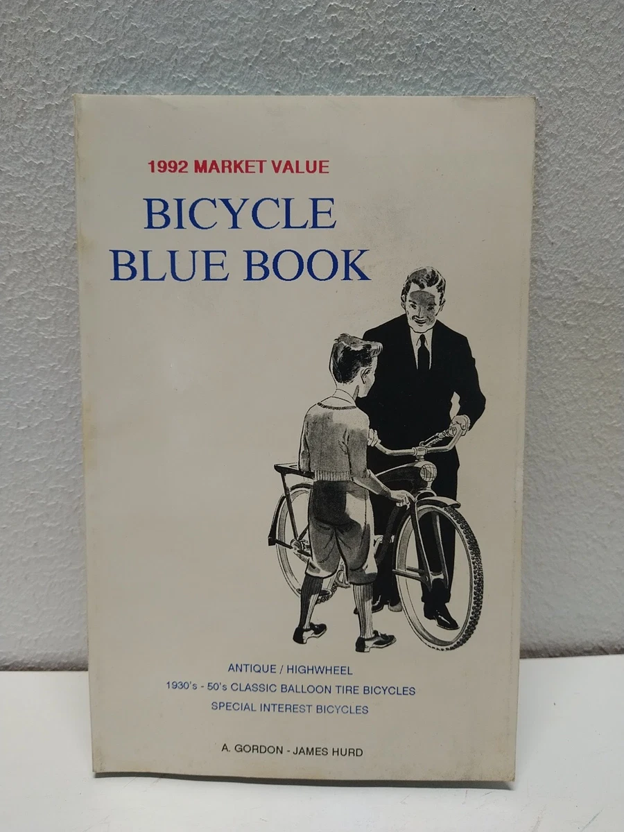 Bicyclebluebook ebay sale