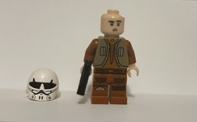 LEGO Star Wars Ezra Bridger Minifigure w/ RARE helmet 75048