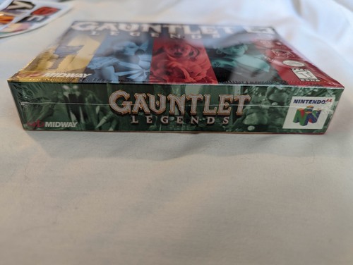 Gauntlet Legends Nintendo 64 N64 Brand New Sealed CiB Complete w/ box protector - Picture 16 of 22