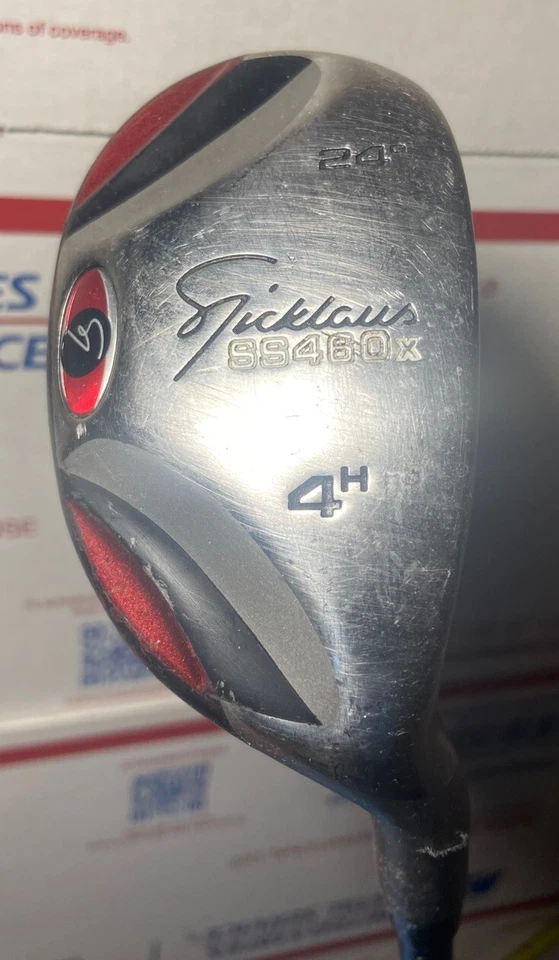 Jack Nicklaus SS460X 21 y 24 grados 3 y 4 híbrido Mid Flex grafito - empuñaduras frescas Foto 2 de 4