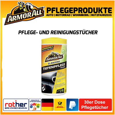ARMOR ALL Kunststoffpflegetücher 30 Stk. Glänzend, Duftnote New Car