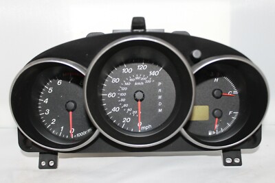 Speedometer Instrument Cluster Dash Panel Gauges 04 Mazda 3 with 90,094 Miles
