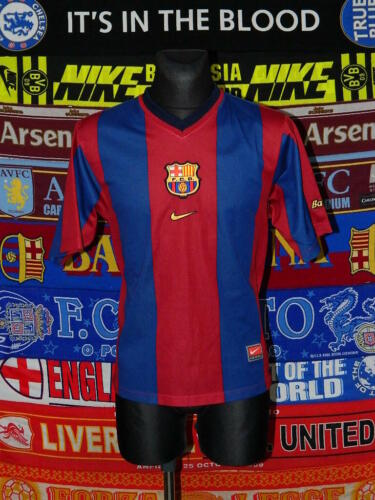 5/5 Barcelona adults S 1998 football shirt jersey trikot camiseta soccer Barca