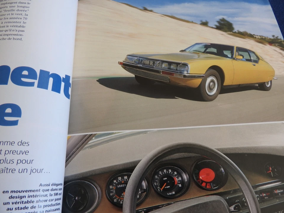 revue auto retro n°348 cobra 427 /Saab 900 turbo / citroen SM /Dino 308 GT/4 - Photo 4/4