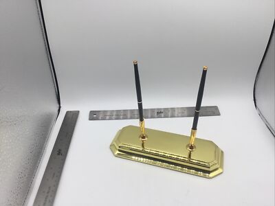 Mount Vernon ペン立て Baldwin Brass製 Baldwin Brass Pen Desk Office Set Holder Decor Colibri Pencil | eBay