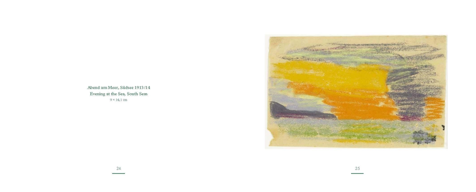 Thumbnail - Emil Nolde Farbige Notizen/coloured Notes (deutsch, Englisch)