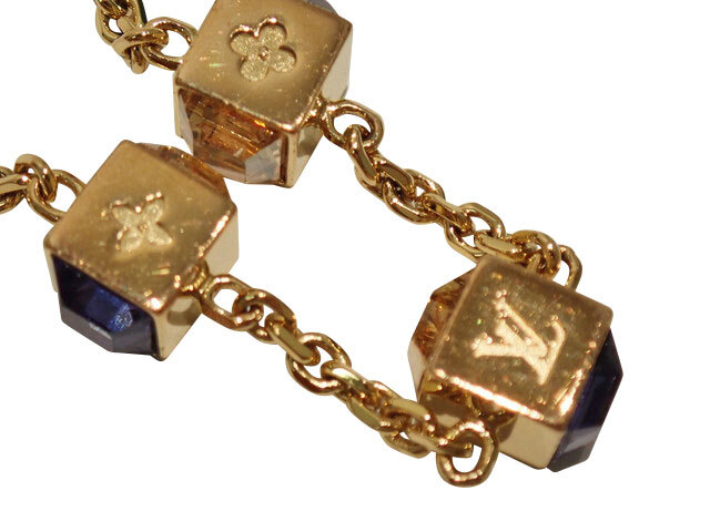Louis Vuitton Necklace Collier Gamble M65096 37-41cm GP Gold Louis Vuitton Necklace Collier Gamble M65096 37-41cm GP Gold