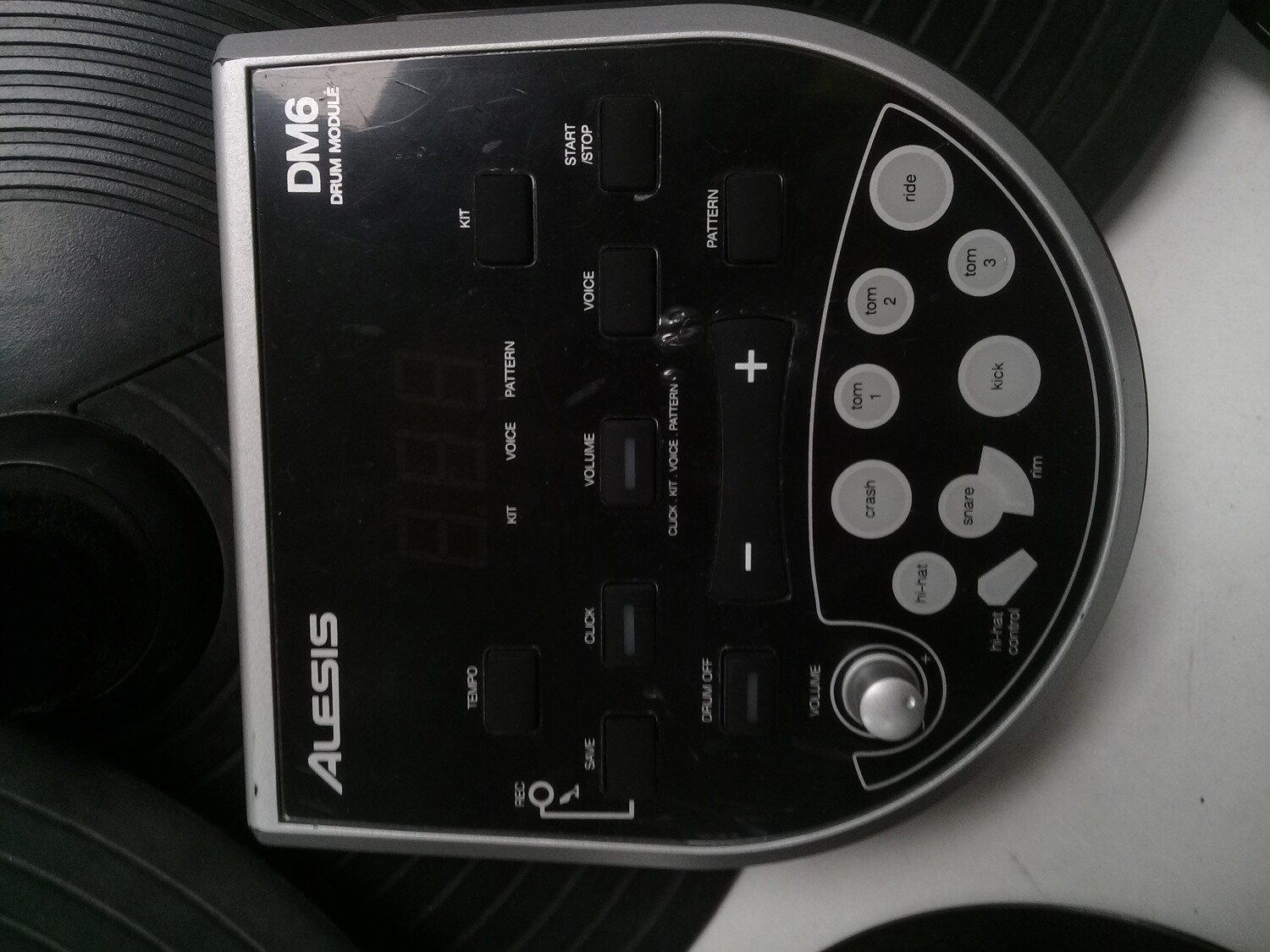 Alesis DM6 Electronic Drum Kit Set Module Clamps Kick Pedal Spares