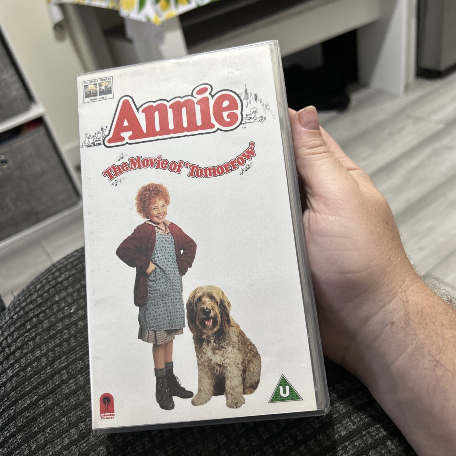 Annie the movie of tomorrow VHS