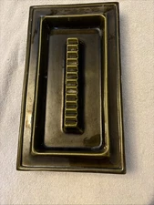 Hager Made In The USA Ceramic Ashtray Large 14” X 8”