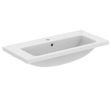 Ideal Standard i.life S 1 Tap Hole Compact Wash Basin 800mm White (BASIN ONLY)