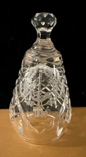 Vtg Waterford Crystal Bell 12 Days Of Christmas 1989 Partridge Pear Tree Etched 