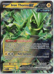 Iron Thorns ex 032/131 Prismatic Evolutions Double Rare Holo