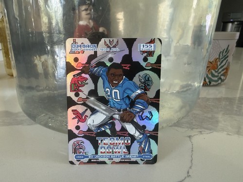 2026 Bo Jackson Battle Arena Tecmo Bowl Barry Sanders Cutback Helmets Foil Steel