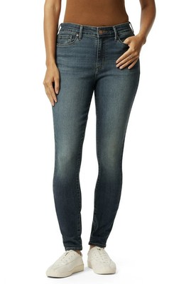 Levi Strauss Signature Jeans Ajustados de Talle Alto para Mujer y Mujer Talla 12