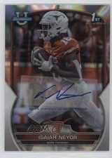 2022 Bowman U Chrome Prospect Lava Refractor 58/199 Isaiah Neyor #56 Auto 0yx7