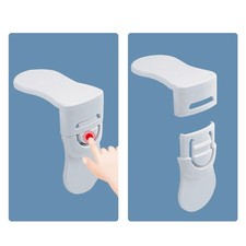 5x Baby Safety Locks Drawer Lock Anti-Pinching Hand Children Protection Kit