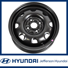 Genuine Hyundai Steel Wheel Assembly for Accent Getz