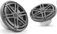 JL Audio M3 7.7in Coaxial Speakers Gray Sport Grille M3-770X-S-GM MARINE