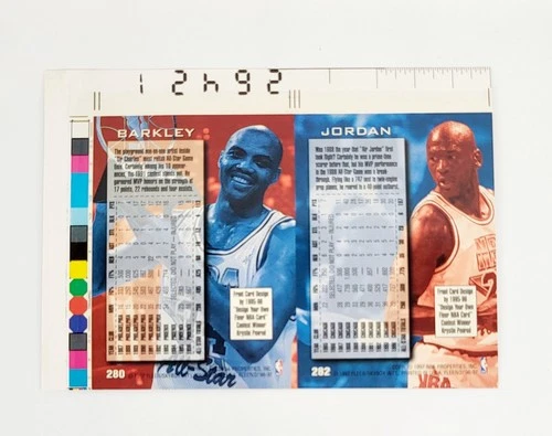 Jordan 1996 Fleer Jordan