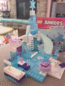 Lego 10736 Juniors Anna Elsa's Frozen Playground 2017 Incomplete W/ Instructions
