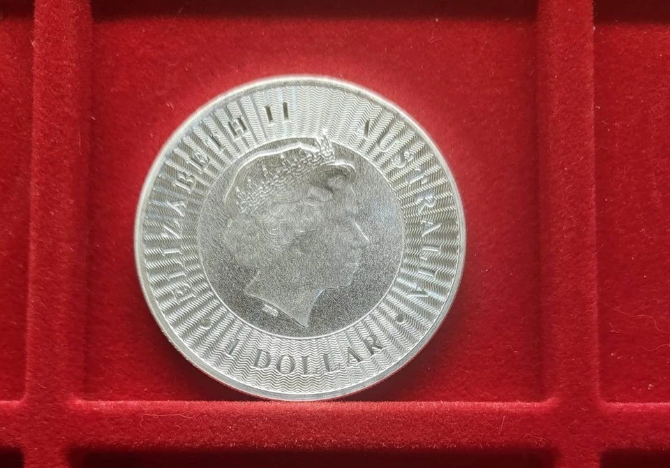 ARGENTO AUSTRALIA canguro perth mint 2018 silver 9999 - 1 oz oncia UNC FDC - Immagine 2 di 2