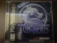 Mortal Kombat Mythologies: Sub Zero (PS1) Tested/Complete w/ Reg. Card