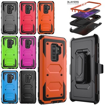 For Samsung Galaxy S9 Plus S9+ Shockproof Hard Case Heavy Duty Cover / Belt Clip