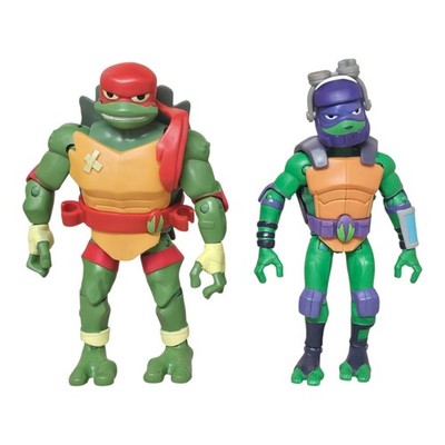 RISE OF THE TEENAGE MUTANT NINJA TURTLES TMNT RAPHAEL & DONATELLO ACTIONFIGUREN