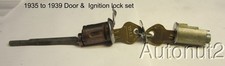Dodge Plymouth Chrysler Desoto Lock Set Ignit Door Nos 1935 1936 1937 1938 1939
